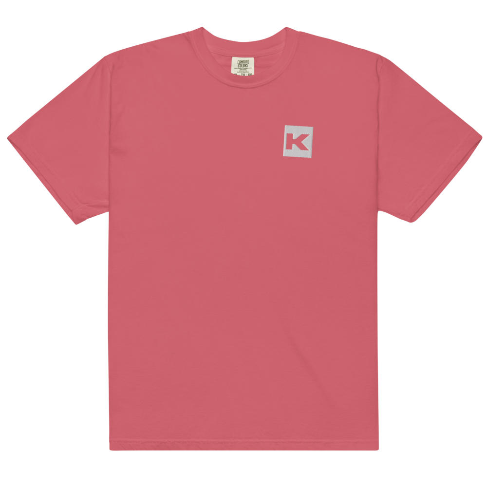 Kasa Essentials Capsule T Shirt - Terracotta Red